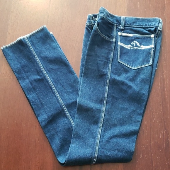 Jordache Jeans Vintage Dark Denim Jordache Jeans With Horse